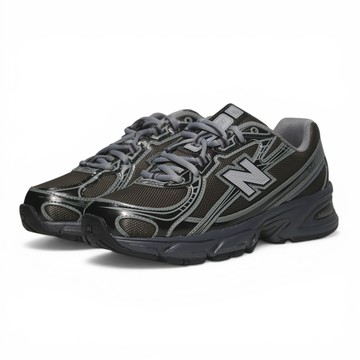 NEW BALANCE 休閒鞋 NB 740 黑橄欖 金屬 復古 情侶鞋 男女 U7407YI