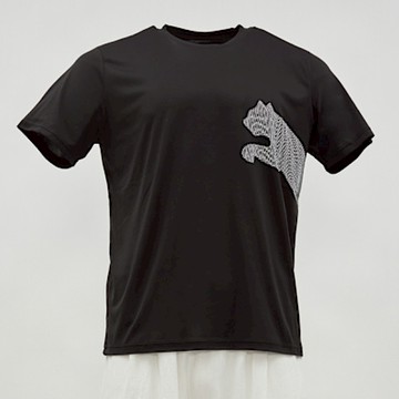 Puma TAD 男款 黑色 歐規 運動 吸排 訓練 短袖 52672101