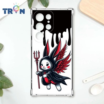 TRON 三星 S22 Ultra 萬聖節變裝派對 四角防摔 軟殼 手機殼