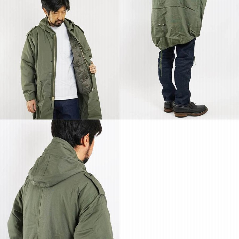 90s OLD SUPREME M-51 Type Fishtail Parka オリーブ L 初期