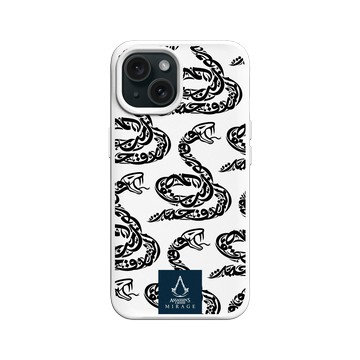 iPhone 15 SolidX 白 - Assassin's Creed - Assassin's Creed Mirage® - Snake Calligraphy