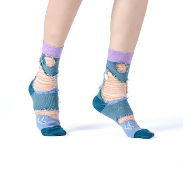 【Change Tone襪子專賣店】夢的島嶼 〈藍〉