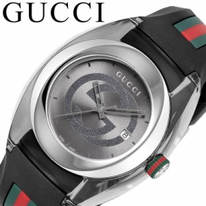 グッチ 腕時計 GUCCI 時計 シンク SYNC 男性 メンズ クォーツ 電池式 YA137116 かっこいい 彼氏 夫 人気 おすすめ おしゃれ  ブランド 記 | LINEブランドカタログ