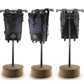 O-GNS 騎行駭客Adventurist RT筆電揹包-黑藍(下殺破盤價)