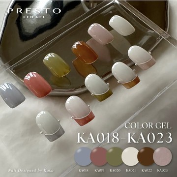 現貨｜ PRESTO 罐裝 彩色凝膠 講師KAKA 監製色 KA001-KA029  奶油色 原J系列 罐裝凝膠