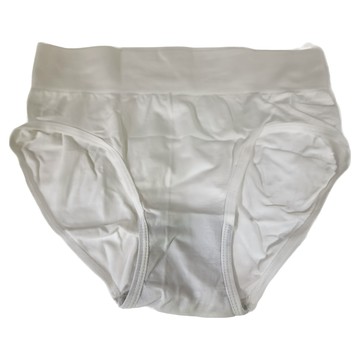 中腰無縫純色包臀內褲  高彈力，雙層透氣底襠，立體提臀  白色