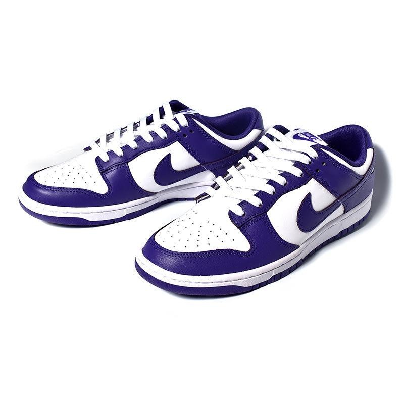 NIKE DUNK LOW RETRO COURT PURPLE ナイキ ダンク ロー レトロ スニーカー ( コートパープル 紫 メンズ  DD1391-104 ) | LINEショッピング