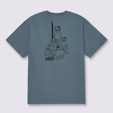 Artist Collection - Hanai 灰藍色短袖T恤