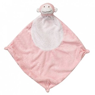 美國 ANGEL DEAR 嬰兒安撫巾 (粉紅小猴) 命定小被被＊夏日微風＊