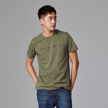 Lee 男款 圖示小LOGO印花 短袖T恤 | Modern