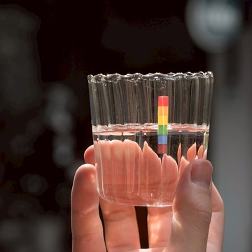 【彩虹】18星芒/ 明月水杯 LGBT限定 玻璃咖啡杯