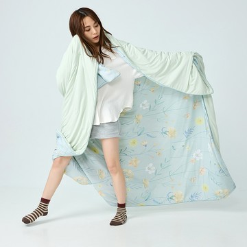 【金大器】極柔夏雪被 150x200cm蒔夢花庭_廠商直送