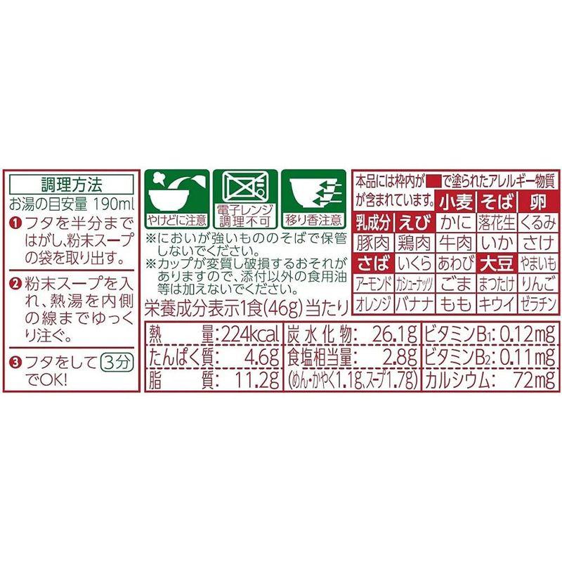 日清食品 どん兵衛 天ぷらそばミニ 東 46g×12個