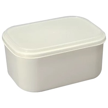 WHOLE HEIGHT 闔樂泰 方型微波盒 食品級PP材質 耐熱130度 耐冷-20度 可洗碗機清洗 可冷藏 可微波 儲存食物  1個  14.3 x 20.2 x 9.5cm