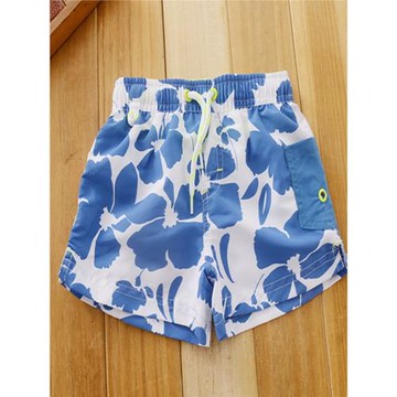 外貿品牌原單出口歐美兒童泳衣褲男女童速干防曬休閑褲沙灘褲