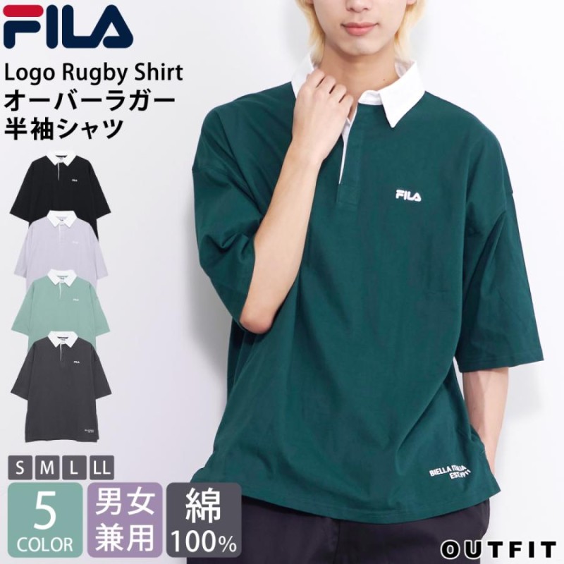 フィラ FILA Tシャツ ラガーシャツ ポロシャツ メンズ 半袖 綿100