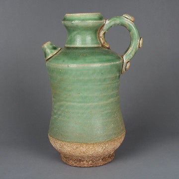 晚清民國民窯綠釉 壺 酒壺 古玩古董陶瓷器仿古老貨收藏品