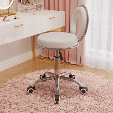 【臺灣公司 可打統編】免運 化妝椅 梳妝凳 化妝椅女生臥室凳子化妝凳梳妝臺椅子輕奢高級感網紅美甲椅子家用 可開發票 全館五折 工廠現貨直銷 新品特價 z10072