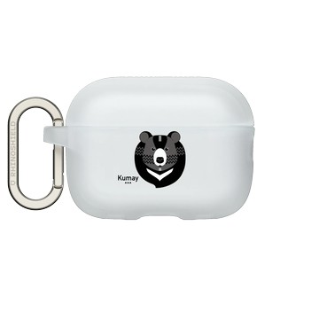 AirPods Pro 2 AirPods Case 透明 - 花生騷 WasangShow - 黑熊Kumay