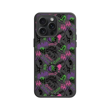 iPhone 15 Pro Max SolidX 黑 - Joker - 小丑塗鴉款