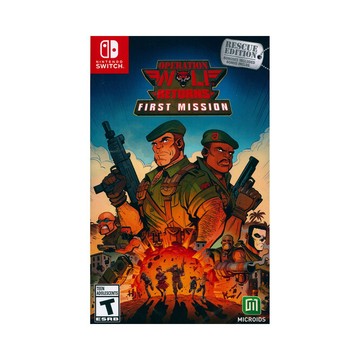Nintendo NS Switch《野狼行動回歸首戰 解救版 Operation Wolf Returns》中英日文美版