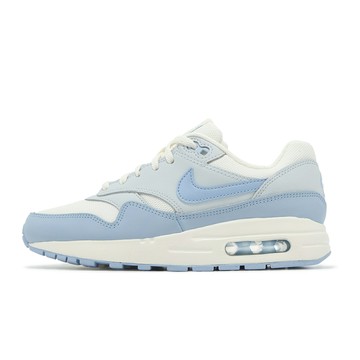 Nike 休閒鞋 Air Max 1 GS 大童 女鞋 寶寶藍 白 氣墊 經典 復古 運動鞋 DZ3307-116