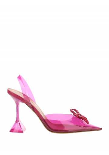 Amina Muaddi - Rosie Glass Pumps - Womens - L