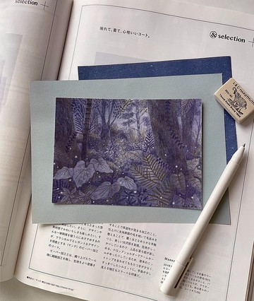 咱的山水－草地星海畫卡