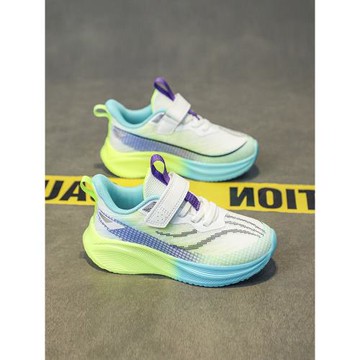 春秋赤兔跑鞋男童鞋子網鞋超輕型跑步鞋透氣網面大童青少兒運動鞋