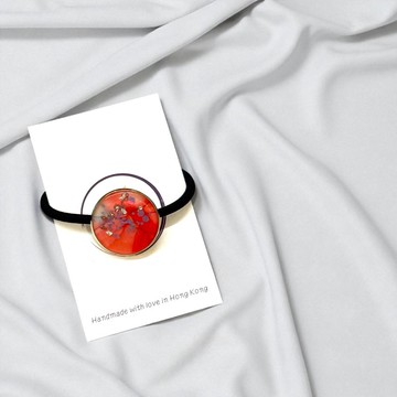 酒精墨水藝術髪圈