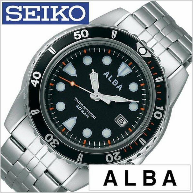 セイコー アルバ 腕時計 SEIKO ALBA 時計 AQGJ401 メンズ | LINEブランドカタログ