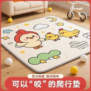 甄選好物🌈寶寶爬行墊加厚嬰兒客廳家用兒童爬爬墊整張拼接可摺疊泡沫地墊子