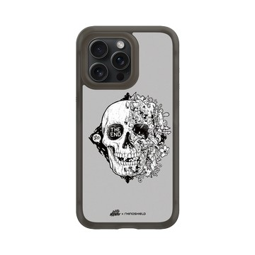 iPhone 15 Pro Max AirX 本質黑 - Ted Leonid Melendres - Diamond Skull 鑽石骷顱