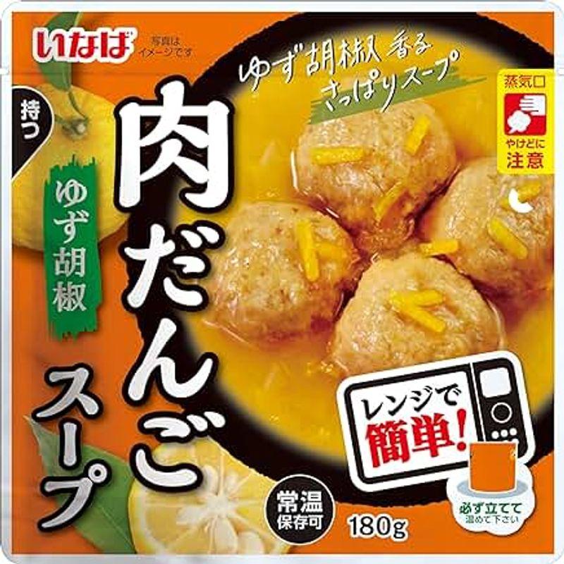 いなば食品 塩こうじ肉団子スープ ゆず胡椒味 180g ×6個