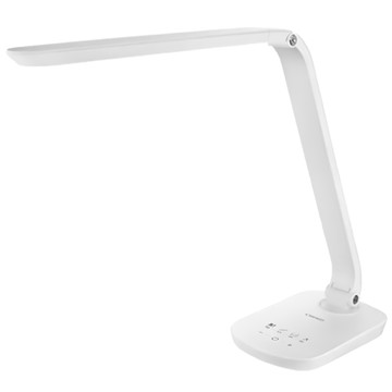 CHIMEI 奇美家電 時尚LED護眼檯燈，四種情境，無藍光危害，行動裝置同步充電  白色