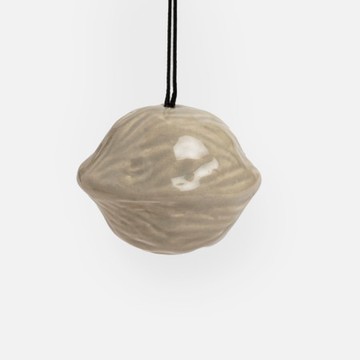 瑞典DBKD陶瓷造型吊飾5cm 核桃亮褐