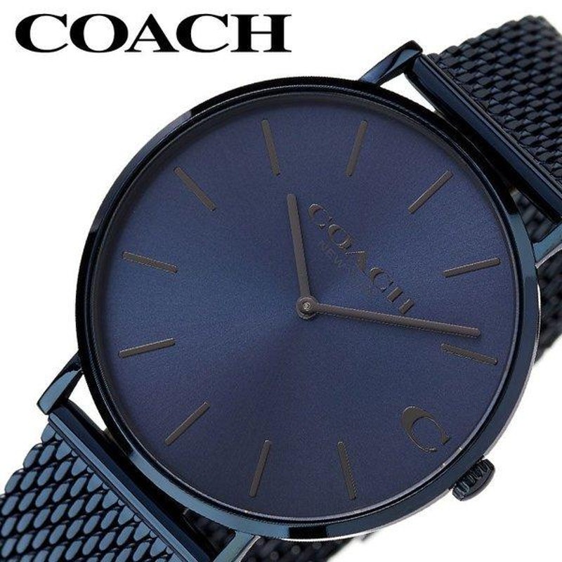 コーチ 腕時計 COACH 時計 COACH 腕時計 コーチ 時計 メンズ ネイビー 