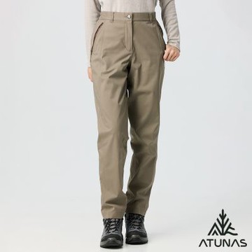 【ATUNAS 歐都納】女款防水保暖長褲A8PA2534W玫瑰棕/刷毛保暖/防水褲/登山褲/網路限定