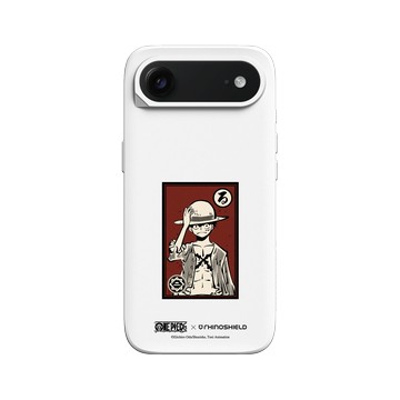 iPhone Air SolidX 白 - 航海王 One Piece - 角色畫框系列-魯夫
