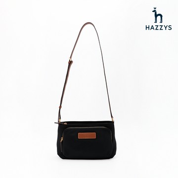 【HAZZYS】女款黑色日常出門必備包包 YSTAE831