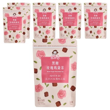 蜜思朵 黑糖玫瑰瑪黛茶  17g  6個  15個裝