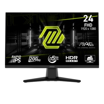 MSI MAG 242F 平面電競螢幕 (24型/FHD/HDR/200Hz/0.5ms/IPS)