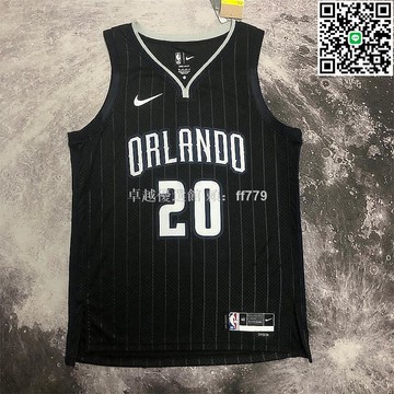 【卓越優選館】23賽季 NBA魔術隊 城市版 波爾5號 班切羅20號 富爾茨 球員版 透氣 速乾 籃球衣 運動 街头潮流 球迷收藏