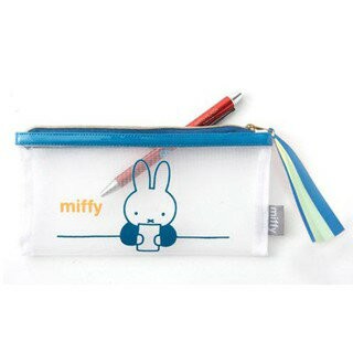 日本 miffy 米菲兔 網狀拉鍊袋