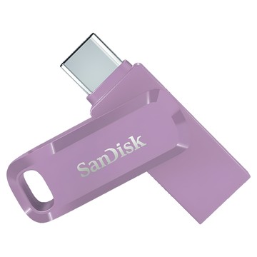 SanDisk 晟碟 公司貨 Ultra Dual Drive Go USB Type-C Flash Drive SDDDC3 隨身碟 薰衣草紫  128GB  1個