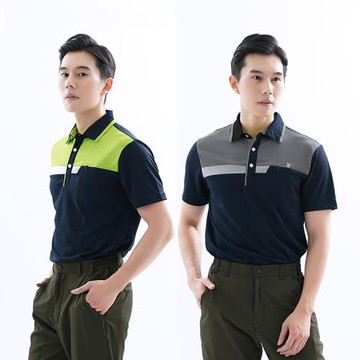 【遊遍天下】男款抗UV吸濕排汗機能POLO衫GS1035多色