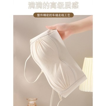 褶皺抹胸 裹胸 美背內衣 無痕內衣女 小胸聚攏 收副乳 防下垂 無鋼圈 抹胸式文胸罩 可拆卸肩帶 防走光 輕薄内衣