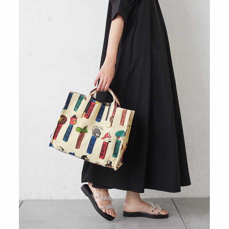 Ear Papillonner Pez ペッツ Ear コットンキャンバスビッグトートバッグ ミディアムサイズ Women バッグ トート バッグ 通販 Lineポイント最大0 5 Get Lineショッピング