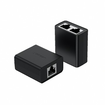 UGREEN 分路器/適配器 兩台設備同時上網 網路線一分二RJ45 (2入)