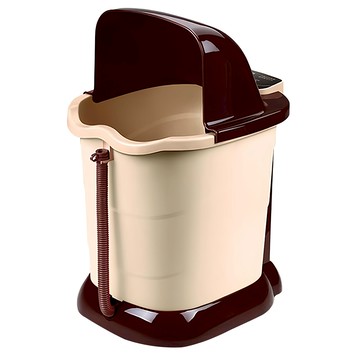 Ogula 小倉全自動加熱按摩泡腳桶 C008 (525 x 450 x 530mm 6.6kg) - 舒適足浴體驗  棕色